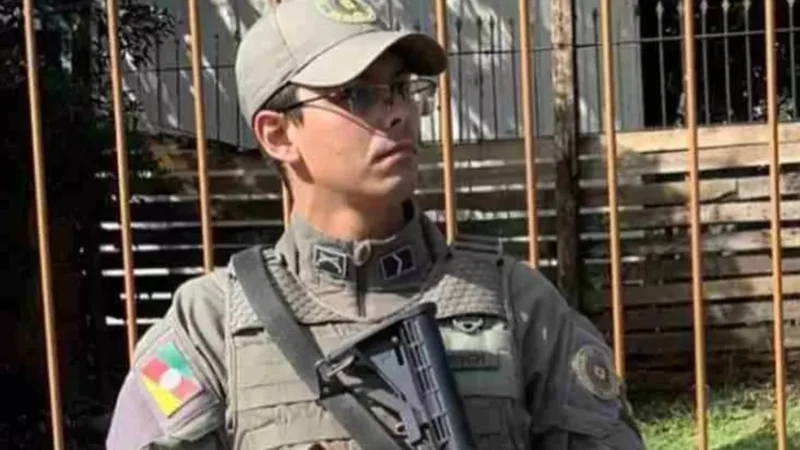 Policial assassinado por atirador em Novo Hamburgo deixa filho recém-nascido de 45 dias; veja vídeo do ataque