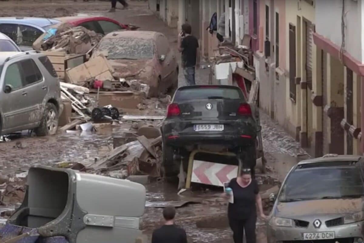 Espanha registra em 8 horas um volume de chuva superior ao de três dias no Rio Grande do Sul